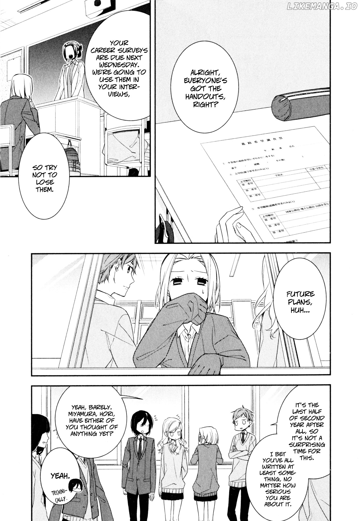 Horimiya, Chapter 8 image 03
